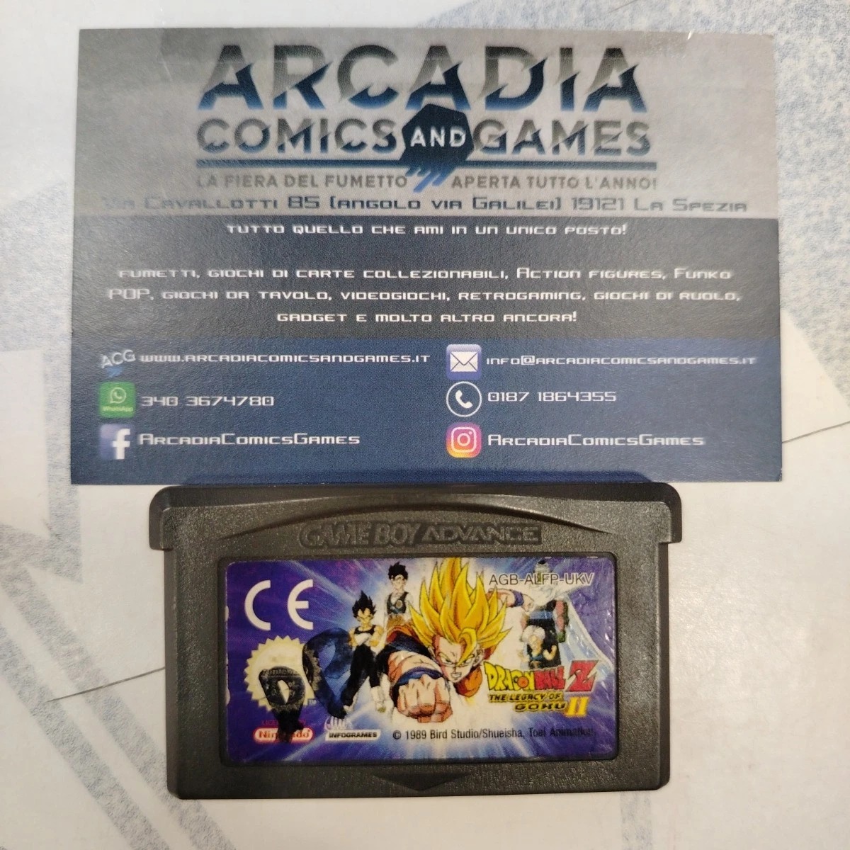 Dragon Ball Z Il Destino Di Goku 2 Game Boy Advance GBA Nintendo Solo Cartuccia